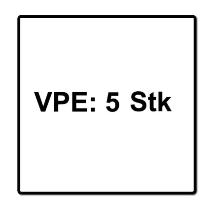 Metabo 5 Vlies Filterbeutel M, 25-35 l 5 Stück ( 630343000 ) für ASR 35 L AutoClean / ASR 35 M AutoClean / ASR 25 L SC / ASR 25 M SC / ASR 2050 / ASA 2025 / ASR 35 L ACP / ASR 35 M ACP