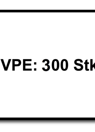 SPAX Vis à tête plate pour la fixation de panneaux arrière 3,0 x 25mm - Filetage total - T-STAR Plus - Torx T10 - Wirox - 4Cut pour panneaux arrière sans lentille 300 pcs. (0151010300253)