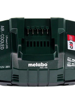 Metabo 18 V Basis Set 3x Akku 10,0 Ah LIHD + ASC 145 Ladegerät CAS System - Toolbrothers