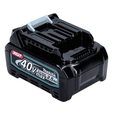 Set di batterie Makita 40 V con 3x BL 4025 2,5 Ah ( 3x 191B36-3 ) XGT Li-Ion classe di protezione IP64 con display a LED