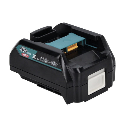 Makita Power Source Kit 40 V max. with 2x BL 4025 battery 2.5 Ah ( 2x 191B36-3 ) + DC 40 RA quick charger ( 191E07-8 ) + ADP10 charging adapter LXT to XGT 14.4V 18V ( 191C10-7 )