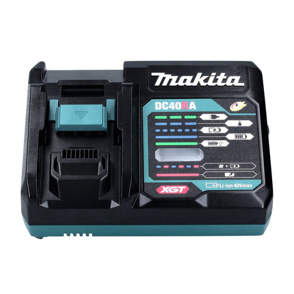 Makita Power Source Kit 40 V max. with 4x BL 4025 battery 2.5 Ah ( 4x 191B36-3 ) + DC 40 RA quick charger ( 191E07-8 ) + ADP10 charging adapter LXT to XGT 14.4V 18V ( 191C10-7 )