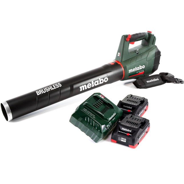 Metabo LB 18 LTX BL cordless leaf blower 18 V brushless + 2x battery 4.0 Ah + charger