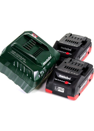 Metabo LB 18 LTX BL Souffleur de feuilles sans fil 18 V brushless + 2x Batteries 4,0 Ah + Chargeur