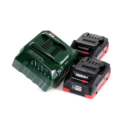 Metabo LB 18 LTX BL Akku Laubbläser 18 V Brushless + 2x Akku 4,0 Ah + Ladegerät