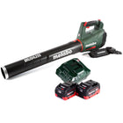 Metabo LB 18 LTX BL Akku Laubbläser 18 V Brushless + 2x Akku 8,0 Ah + Ladegerät