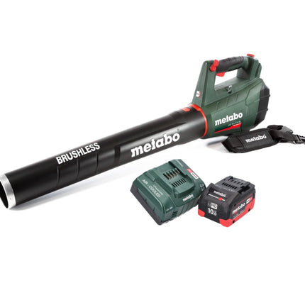 Metabo LB 18 LTX BL cordless leaf blower 18 V brushless + 1x rechargeable battery 10.0 Ah + charger