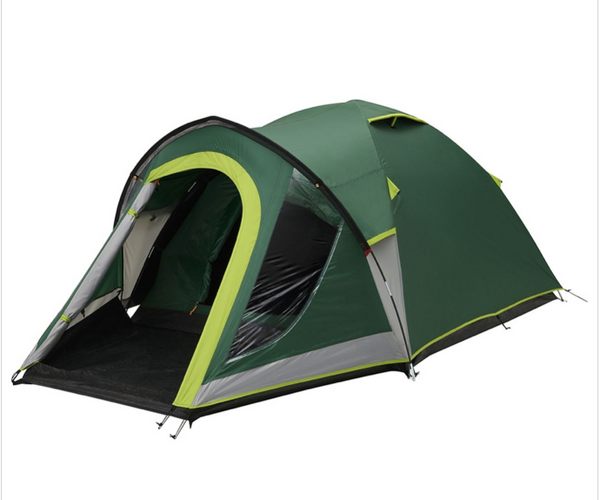 Coleman Kobuk Valley 3 Plus Kuppelzelt mit Vorzelt für 3 Personen ( 2000030280 ) Abenteuer Zelt feuerhemmend