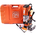 Fein KBU 35 PQW Universal Unité de perçage magnétique jusqu'à 35 mm ( 72707261000 ) + Jeu d'accessoires 5 pièces + Coffret