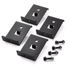 Goal Zero 50/100 Boulder Mounting Brackets 4 pieces with Kit ( 44050 ) Montagewinkel Befestigung Boulderhalterungen für Boulder 50 und Boulder 100 Solarmodule - Toolbrothers