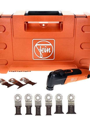 Oscilador FEIN MultiMaster MM 300 PLUS START 250 W Starlock Plus + set de accesorios 6 piezas + estuche