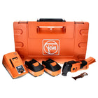 Fein MultiMaster AMM 700 MAX Akku Oszillierer 18 V Starlock Max Brushless + 2x Akku 6,0 Ah + Ladegerät + Koffer