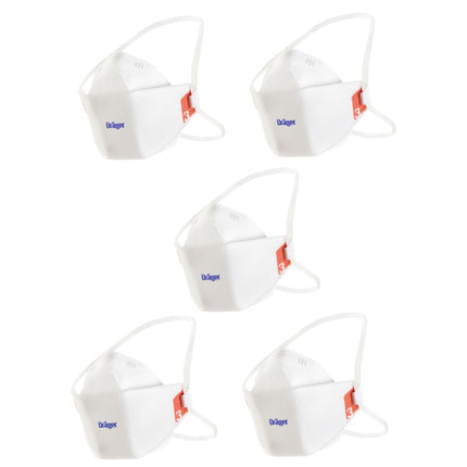 Dräger X-plore Masques respiratoire 1930 sans valve - 5 pièces EN149 : 2001 FFP3 NR D taille M/L