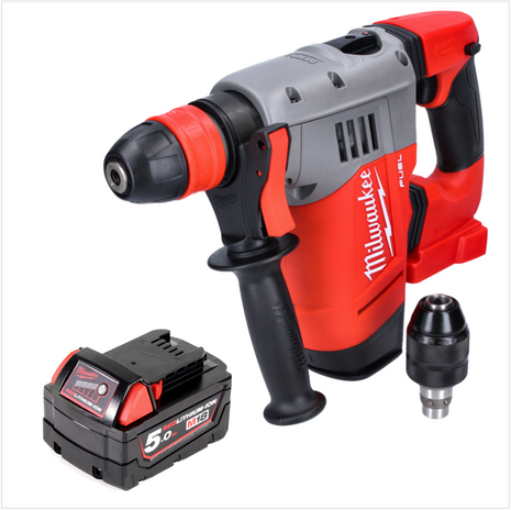 Milwaukee M18 CHPX-501 Akku Kombihammer 18 V 4,0 J SDS Plus Brushless + 1x Akku 5,0 Ah - ohne Ladegerät