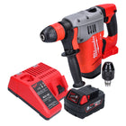 Martillo combinado a batería Milwaukee M18 CHPX-501 18 V 4.0 J SDS Plus Brushless + 1x batería 5.0 Ah + cargador