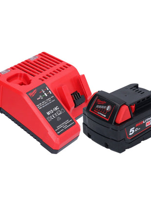 Martillo combinado a batería Milwaukee M18 CHPX-501 18 V 4.0 J SDS Plus Brushless + 1x batería 5.0 Ah + cargador