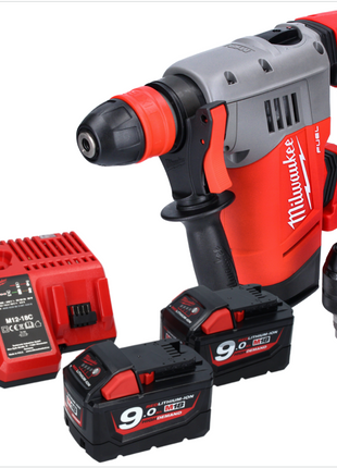 Milwaukee M18 CHPX-902 Akku Kombihammer 18 V 4,0 J SDS Plus Brushless + 2x Akku 9,0 Ah + Ladegerät