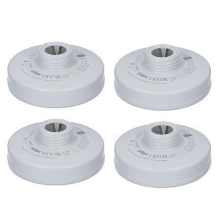Dräger Rd40 4x P3 R Kit de filtres à particules (4x 6738932) pour masques complets X-plore 6000 et demi-masques X-plore 4000