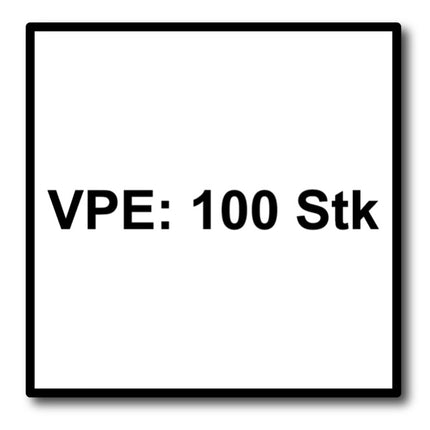 Tornillo SPAX IN.FORCE 8,0 x 280 mm 100 piezas (2x 1221010802805) Torx T-STAR Plus T40 culata totalmente roscada Broca WIROX CUT