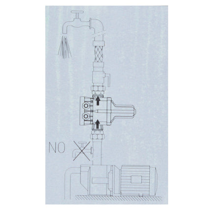 Metabo HM 3 Hydromat 10 bar IP 65 pour transformation de pompe de jardin en distributeur d'eau domestique / pour puits profonds et pompes à pression immergées (628799000)