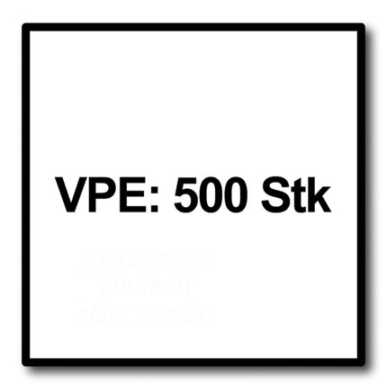 SPAX IN.FORCE Screw 6.0 x 200mm - Full thread - Cylindrical head - Torx T-STAR Plus T30 - WIROX - 4CUT drill point - 500 pcs. ( 5x 1211010602005)