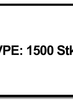 SPAX Flachrückwandkopf Schraube 3,0 x 25 mm 1500 Stk. ( 5x 0151010300253 ) Torx T-STAR Plus T10 für Rückwände ohne Linse Vollgewinde Wirox 4Cut