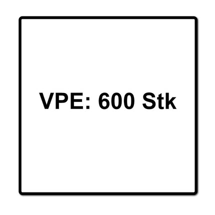 SPAX Screw 4.0 x 25mm - Full Thread - Flat Disc Head - T-STAR plus T20 - WIROX - 4Cut - 600 pcs. (2x 0151010400253)