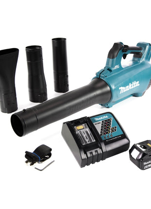 Makita DUB 184 RG1 Akku Gebläse 18 V Brushless + 1x Akku 6,0 Ah + Ladegerät