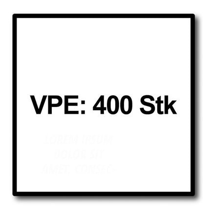 Tornillo cabeza placa SPAX HI.FORCE 6,0 x 40 mm 400 piezas (2x 0251010600405) Torx T-Star Plus T30 rosca completa Wirox 4Cut