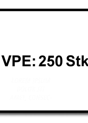 SPAX HI.FORCE Tellerkopf Schraube 6,0 x 200 mm 250 Stk. ( 5x 0251010602005 ) Torx T-Star Plus T30 Teilgewinde Wirox 4Cut