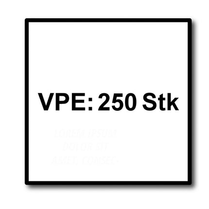 SPAX HI.FORCE Tellerkopf Schraube 6,0 x 220 mm 250 Stk. ( 5x 0251010602205 ) Torx T-Star Plus T30 Teilgewinde Wirox 4Cut