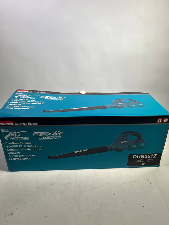 Makita DUB 361 Z 2x 18 V 36 V Akku Laubblaeser Geblaese Solo ohne Zubehoer ohne Akku ohne Ladegeraet Leicht Gebraucht 1 - toolbrothers