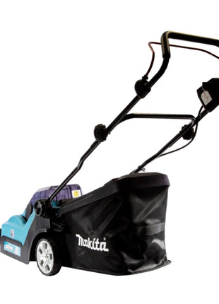 Cortacésped a batería Makita DLM 382 F2 36 V (2x 18 V) 38 cm 40 l + 2x batería 3,0 Ah - sin cargador