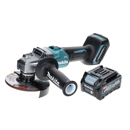Makita GA 005 GD1 Amoladora angular sin cable 40 V máx. 125 mm XGT sin escobillas + 1x batería recargable 2,5 Ah - sin cargador