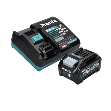 Makita GA 005 GM1 Smerigliatrice angolare a batteria 40 V max. 125 mm Brushless XGT + 1x batteria ricaricabile 4,0 Ah + caricabatterie