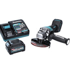 Makita GA 013 GD1 Akku Winkelschleifer 40 V max. 125 mm Brushless  XGT + 1x Akku 2,5 Ah + Ladegerät