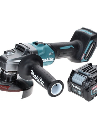 Makita GA 008 GD1 Akku Winkelschleifer 40 V max. 125 mm Brushless  XGT + 1x Akku 2,5 Ah - ohne Ladegerät