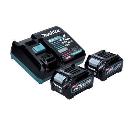 Makita GA 008 GD2 Akku Winkelschleifer 40 V max. 125 mm Brushless  XGT + 2x Akku 2,5 Ah + Ladegerät
