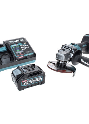 Makita GA 008 GM1 Akku Winkelschleifer 40 V max. 125 mm Brushless  XGT + 1x Akku 4,0 Ah + Ladegerät