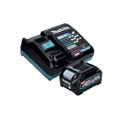 Amoladora angular a batería Makita GA 008 GD101 40 V máx. 125 mm sin escobillas XGT + 1x batería 2,5 Ah + cargador + Makpac