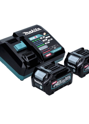 Makita GA 016 GD2 Akku Winkelschleifer 40 V max. 125 mm Brushless  XGT + 2x Akku 2,5 Ah + Ladegerät