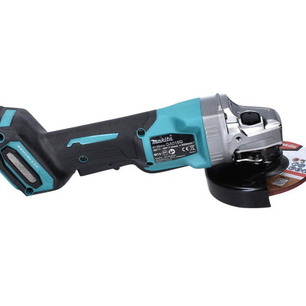 Makita GA 016 GD2 Akku Winkelschleifer 40 V max. 125 mm Brushless  XGT + 2x Akku 2,5 Ah + Ladegerät