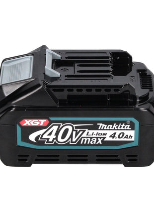 Kit source d'alimentation Makita 40 V max. avec batterie BL 4040 4,0 Ah XGT (191B26-6) + chargeur rapide DC 40 RA XGT LXT (191E07-8)