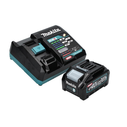 Makita GA 016 GM1 Smerigliatrice angolare a batteria 40 V max. 125 mm Brushless  XGT + 1x batteria 4,0 Ah + caricabatteria