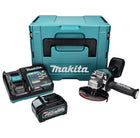 Makita GA 016 GM101 Akku Winkelschleifer 40 V max. 125 mm Brushless  XGT + 1x Akku 4,0 Ah + Ladegerät + Makpac