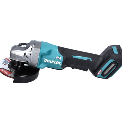 Amoladora angular a batería Makita GA 016 GM101 40 V máx. 125 mm sin escobillas XGT + 1x batería 4,0 Ah + cargador + Makpac