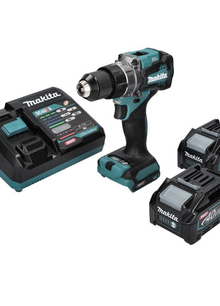 Makita DF 001 GM2 Akku Bohrschrauber 40 V max. 140 Nm XGT Brushless + 2x Akku 4,0 Ah + Ladegerät