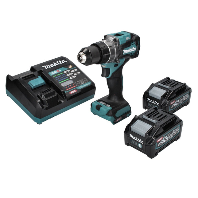 Makita DF 001 GM2 Cordless drill driver 40 V max. 140 Nm XGT Brushless + 2x rechargeable battery 4.0 Ah + charger