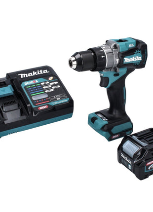 Makita HP 001 GD1 Akku Schlagbohrschrauber 40 V max. 140 Nm XGT Brushless + 1x Akku 2,5 Ah + Ladegerät