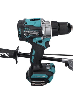 Makita HP 001 GD2 Akku Schlagbohrschrauber 40 V max. 140 Nm XGT Brushless + 2x Akku 2,5 Ah + Ladegerät